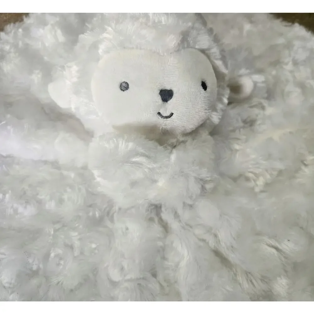 Baby Lovey Lamb Cuddle Plush Toy Soft Security Blanket Just One You Carter's
